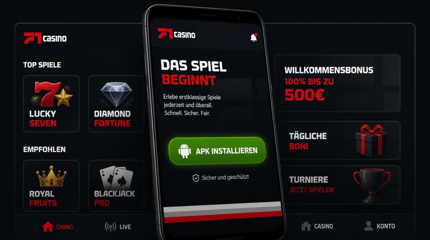  Android-Smartphone mit sichtbarem APK Installationsbildschirm 